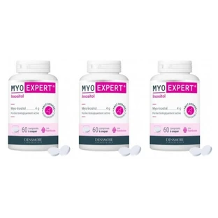 Densmore Myo Expert Inositol, Pack of 3 x 60 Chewable Tablets