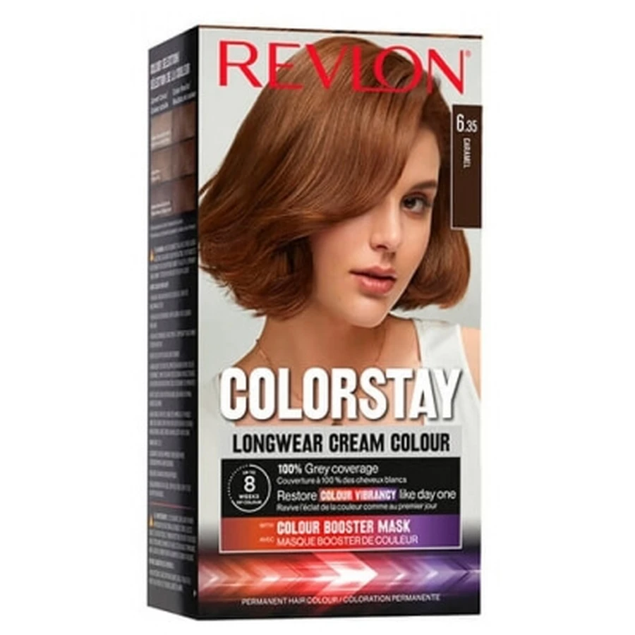 Revlon Make-up Colorstay Permanente Haarfarbe Nr. 6.35 Caramel Revlon