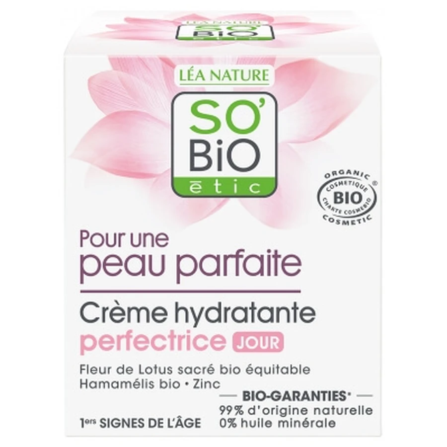 Léa Nature SO BIO étic Pentru o piele perfectă Cremă hidratantă bio perfecționantă de zi 50 ml