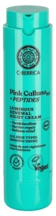 Natura Siberica C-Berrica Cremă de noapte regenerantă și iluminatoare 50 ml