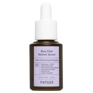 Sérum de retinol «Blue Elixir» de Meisani, 15 ml