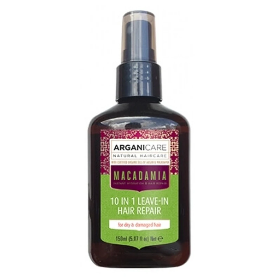 Arganicare: spray reparador 10 en 1 para cabello seco y dañado con macadamia