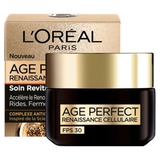 L'Oréal Paris Age Perfect Cellular Renaissance, tratamiento revitalizante con SPF 30, 50 ml
