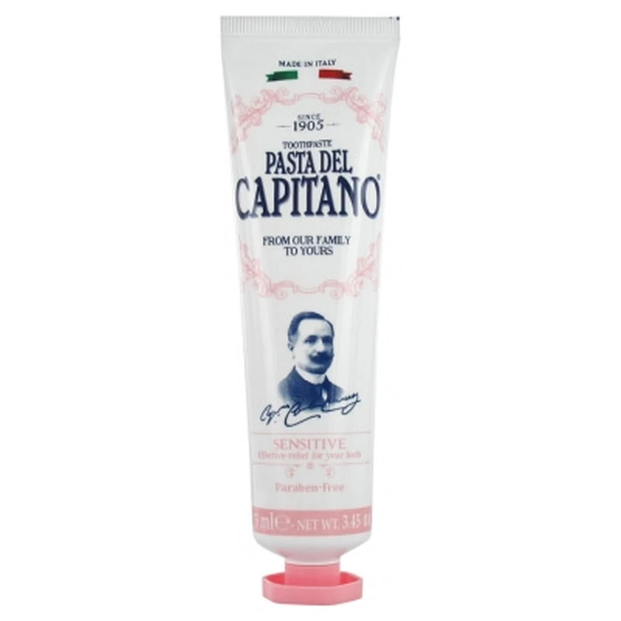Pasta de dientes Pasta del Capitano Sensitive, 75 ml