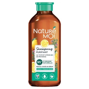 Naturé Moi Bio-Shampoo mit Thymian und Zitrone zur Reinigung, 250 ml