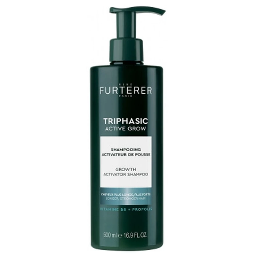 Champú estimulante del crecimiento capilar Triphasic Active Grow de René Furterer, 500 ml