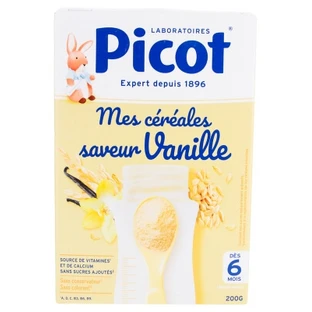 Picot My Cereals, Vanillegeschmack, für Babys ab 6 Monaten, 200 g