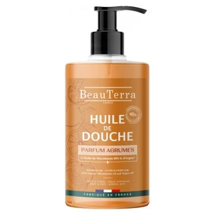 BeauTerra Huile de Douche Agrumes 750 ml