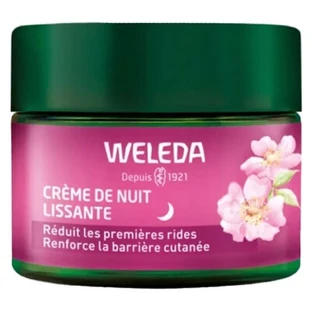 Weleda Glättende Nachtcreme mit Hagebutte und weißem Tee, 40 ml