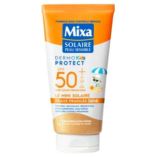 Mixa Dermo Kids Protect Mini Sonnencreme für Babys mit empfindlicher Haut LSF 50+ 50 ml