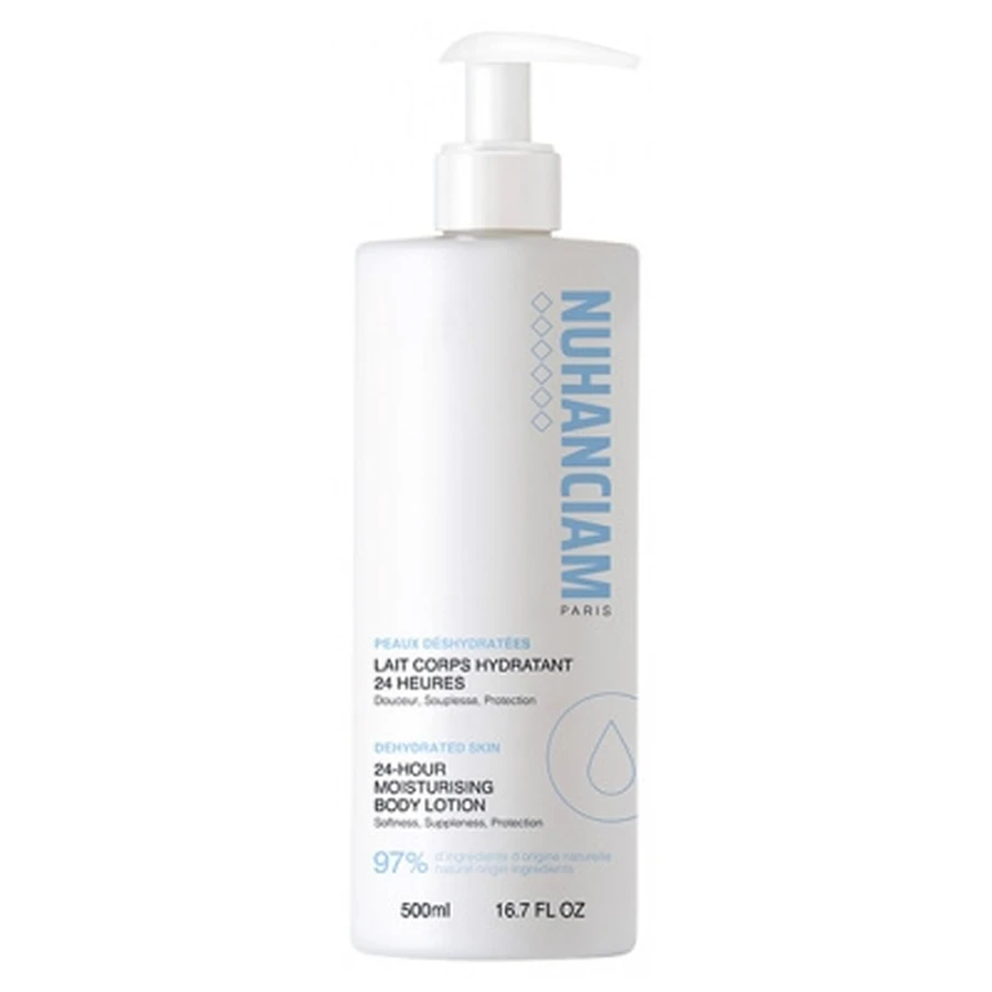 Nuhanciam 24-uurs hydraterende bodylotion voor de uitgedroogde huid, 500 ml