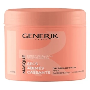 Generik Haarmaske für trockenes, strapaziertes und sprödes Haar 500 ml