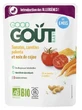 Good Goût: tomates, zanahorias, polenta y anacardos — Para bebés a partir de los 6 meses — Ecológico 190 g