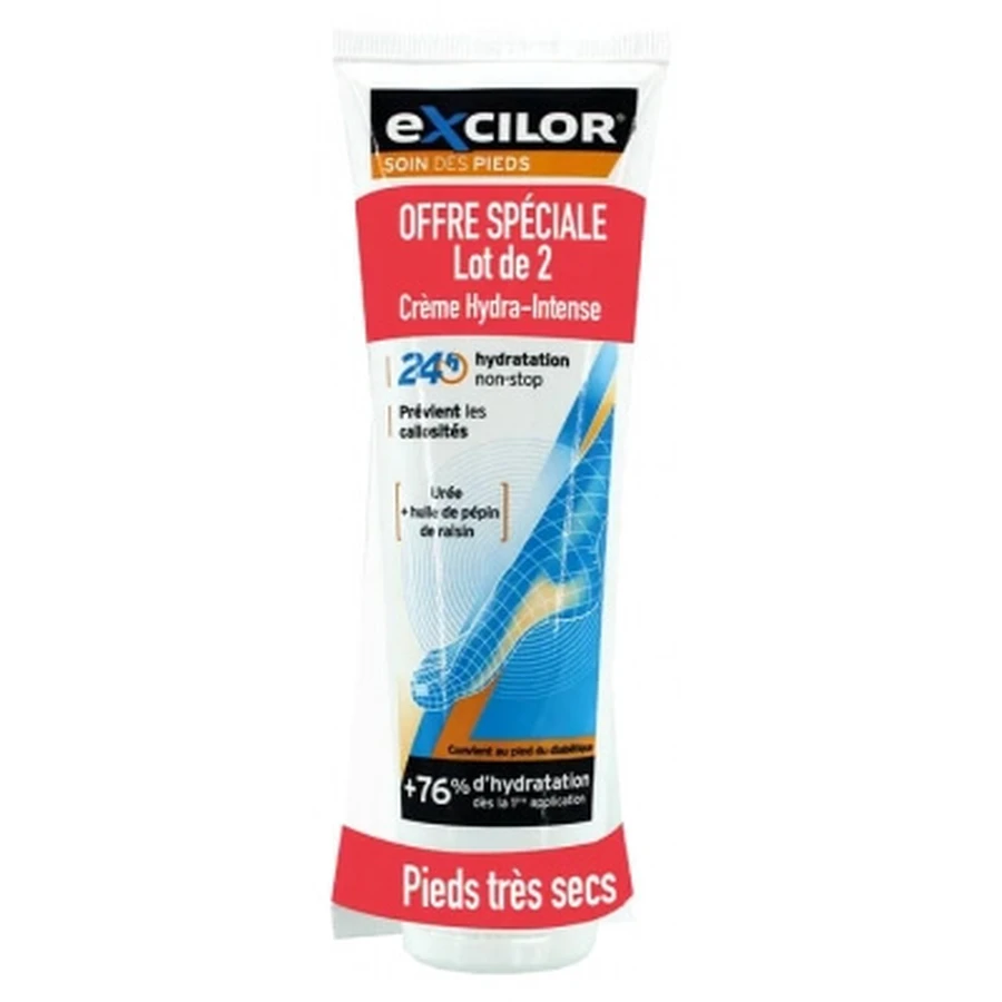 Excilor Hydra-Intense Cream, 2-Pack (125 ml each)