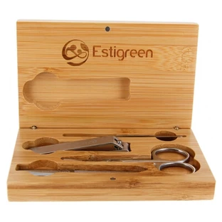 Estigreen Bamboo Manicure Kit