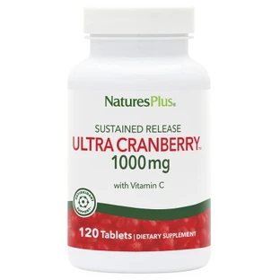 Natures Plus Ultra Cranberry 1000 mg, 120 Tablets
