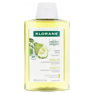 Klorane Lightness - Voor normaal tot vet haar: Citroen-shampoo, 200 ml
