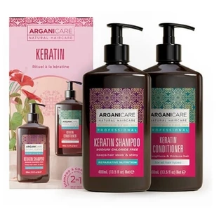 Arganicare Keratine-herstel duo-set