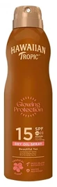 Hawaiian Tropic Glowing Protection Dry Oil Spray SPF 15, 177 ml