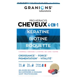 Granions Pro Keracys Hair, 56 comprimidos masticables