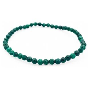 Natura Square – Armband aus facettiertem Malachit