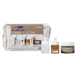Korres Black Pine Kit: Balance + Lift + Firm