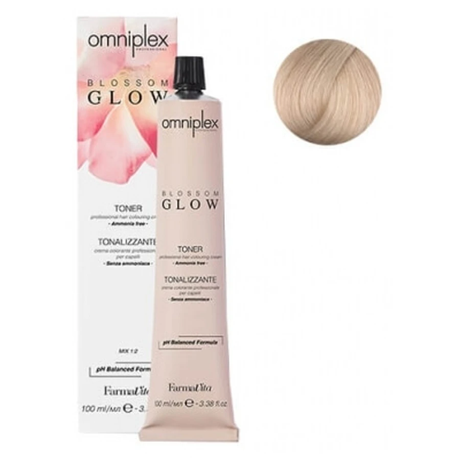 FarmaVita Toner T 10.02 Sand Blossom Glow Omniplex Hair Color Cream