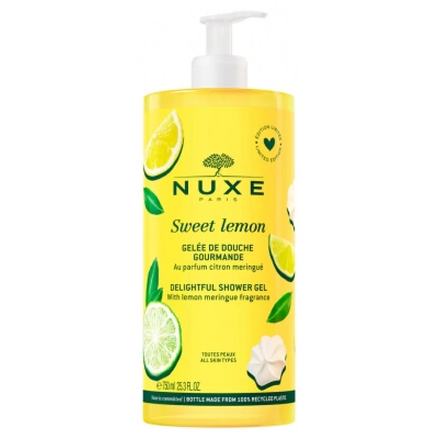 Nuxe Sweet Lemon Gourmet Shower Gel 750 ml