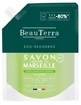 BeauTerra Marseille Liquid Soap, Mint-Lemon, Eco-Refill, 900 ml