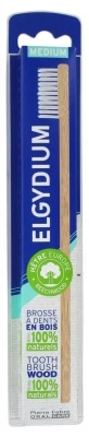 Elgydium Medium houten tandenborstel