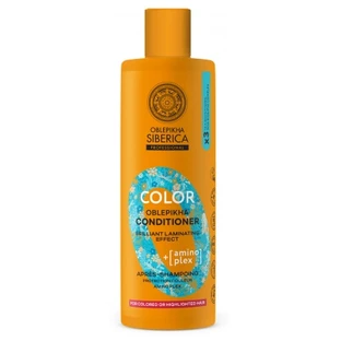 Acondicionador protector del color Oblepikha Color Amino Plex de Natura Siberica, 400 ml
