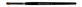 Parisax Pro Black Pompon-Augenpinsel von Parisax
