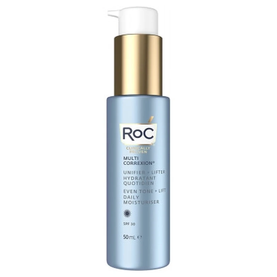 RoC Multi Correxion Unifier + Lifter, crema hidratante diaria con SPF 30, 50 ml