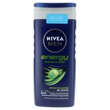 Gel de ducha 3 en 1 Nivea Men Energy, frescor durante 24 horas, 250 ml