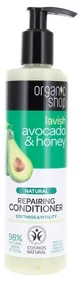 Organic Shop Natural Repairing Conditioner with Avocado and Honey, 280 ml