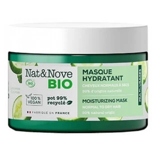 Nat&Nove Bio: Mascarilla hidratante con certificación ecológica de NAT&NOVE BIO para cabello normal a seco, 300 ml