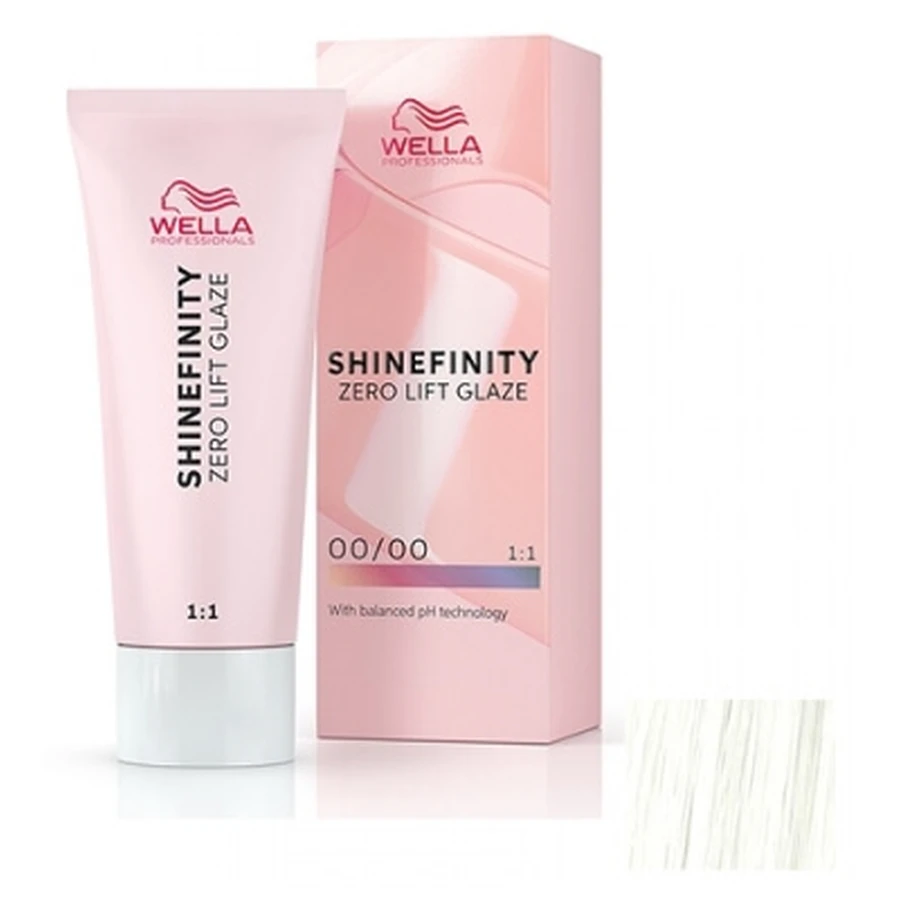 Wella Semi-Permanent Hair Color 00/00 Crystal Glaze Shinefinity