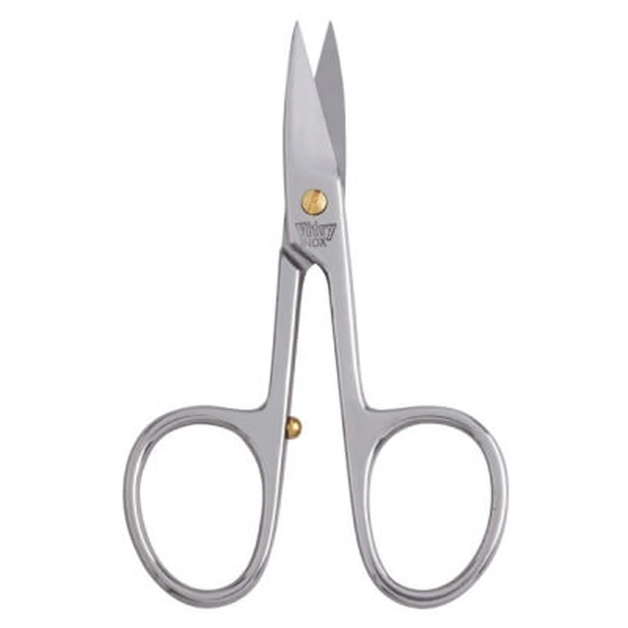 Vitry Nail Scissors with Straight Blades, Stainless Steel