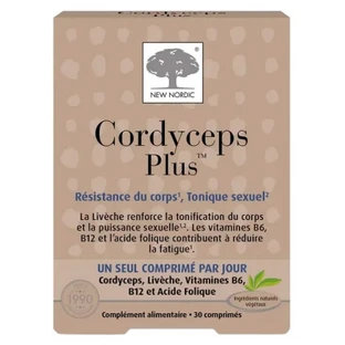 New Nordic Cordyceps Plus 30 Tablets