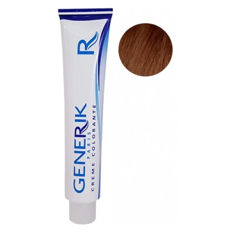 Crema de coloración Generik n.º 5.35: Castaño caoba dorado claro