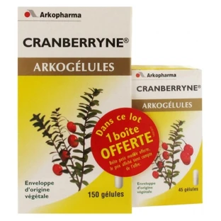 Arkopharma Arkogélules Cranberryne 150 Capsules + 45 Free Capsules
