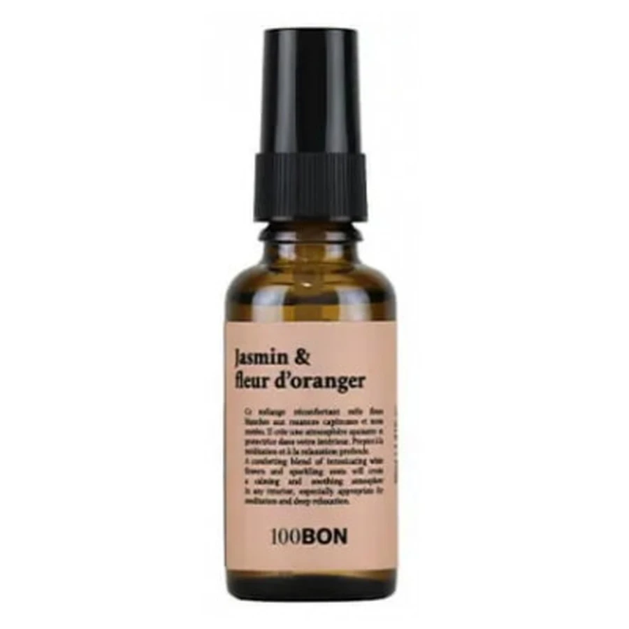 100BON Kalmerende kamerverfrisser: jasmijn & oranjebloesem, 30 ml