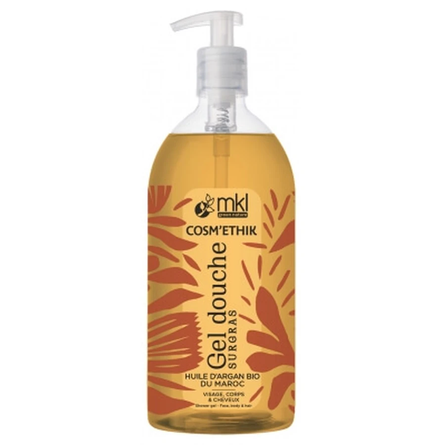 MKL Green Nature Cosm'Ethik Gel Douche Huile d'Argan du Maroc 1 L