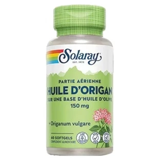 Solaray Huile d'Origan 60 Capsules