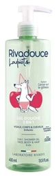 Rivadouce Les Loupiots Gel de ducha 3 en 1 «Cherry on Top» 400 ml