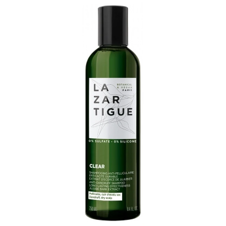 Lazartigue Clear Shampoing Anti-Pelliculaire Cuir Chevelu Sec 250 ml