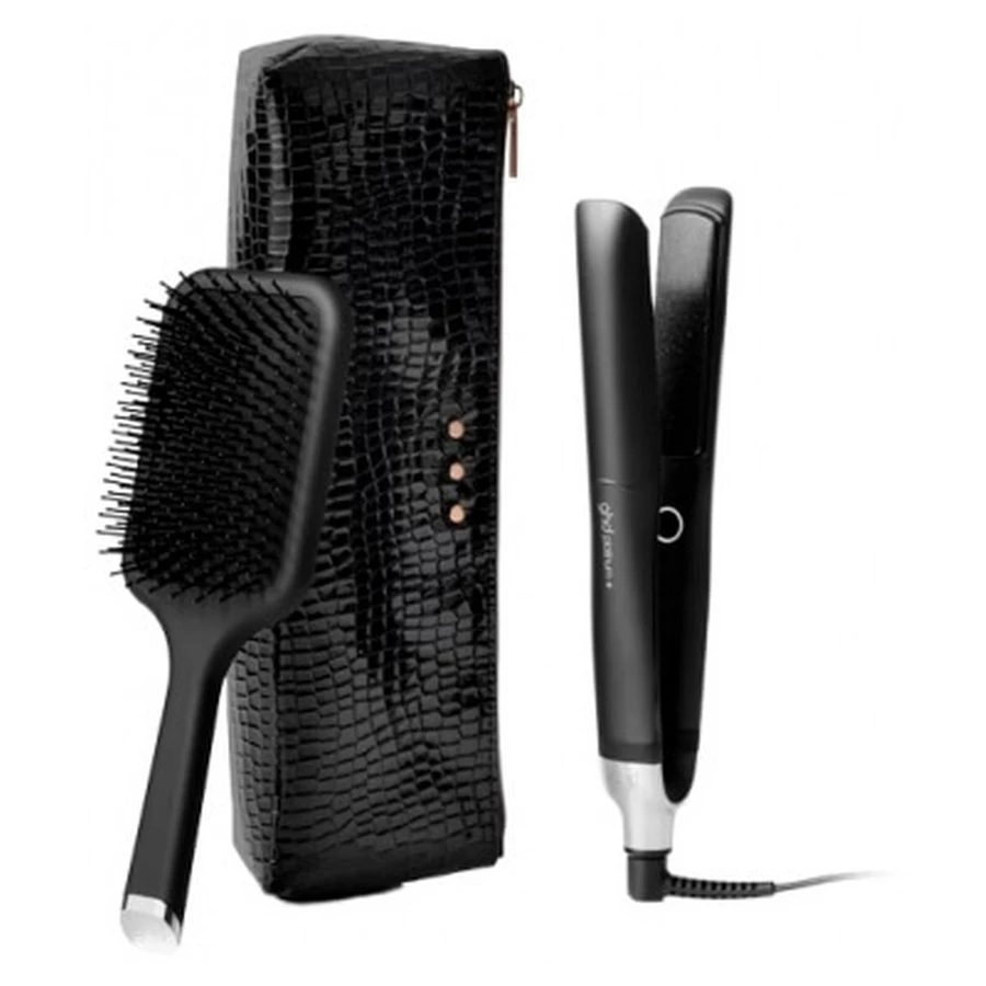 Set de lujo de planchas ghd Platinum+ Black