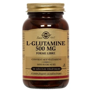 Solgar L-Glutamin 500 mg, 50 vegetarische Kapseln