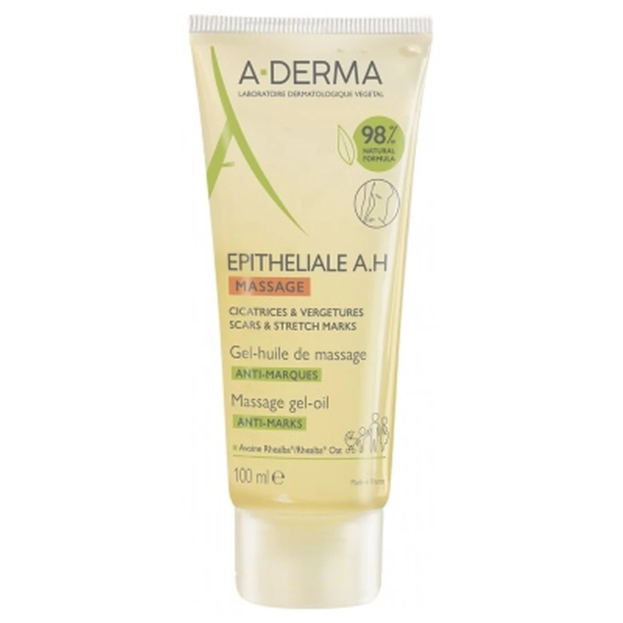 A-DERMA Epitheliale A.H. massagegel-olie 100 ml
