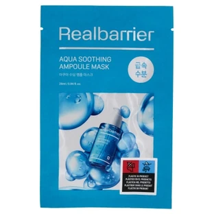 Real Barrier Aqua Soothing Ampoule Masque Tissu 28 ml